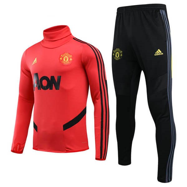 Chandal Manchester United 2020 2021 Rojo Amarillo Negro